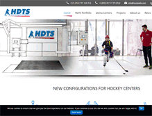 Tablet Screenshot of hockeydts.com